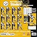 Turner Licensing Sport 2017 Pittsburgh Steelers Team Wall Calendar, 12