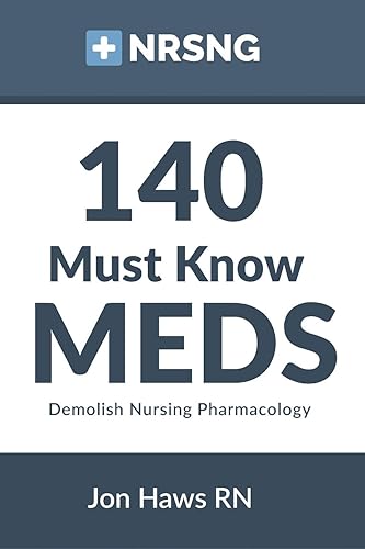 Download 140 Must Know Meds: Demolish Nursing Pharmacology PDF