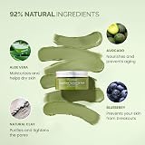 Plantifique Korean Skincare Face Mask Organic Clay Avocado Green Tea 110g view 4