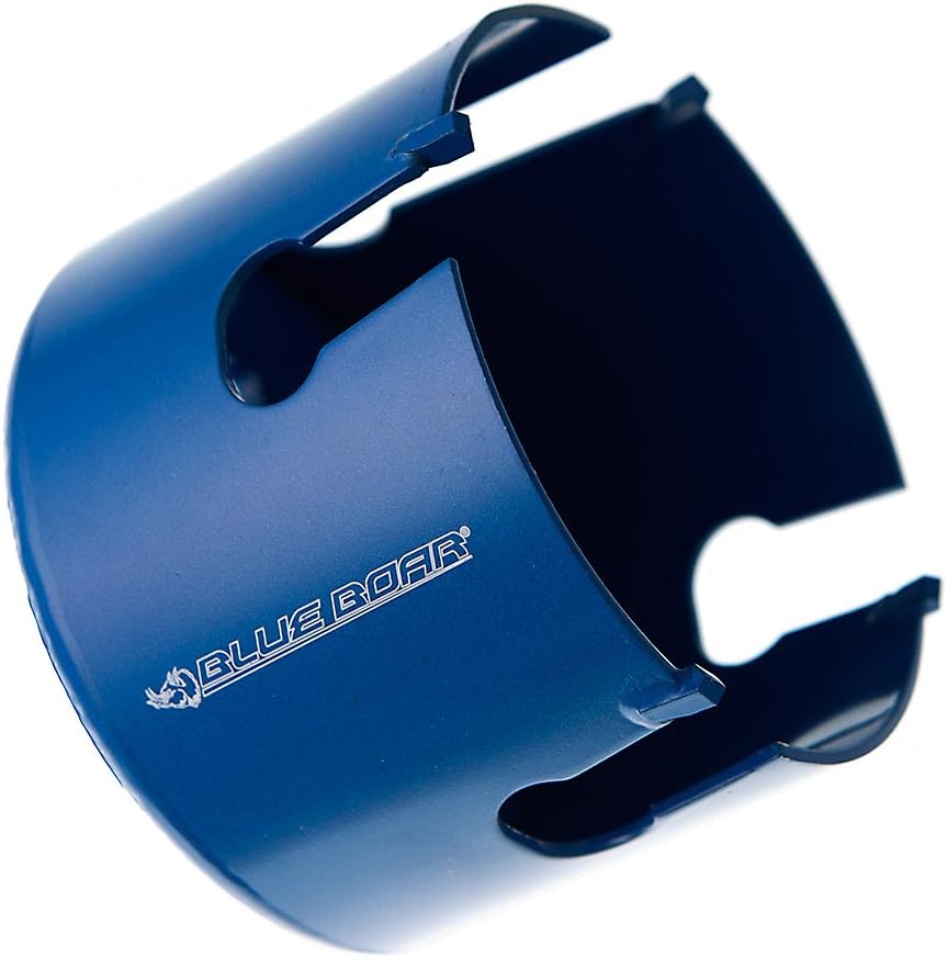 BLUE BOAR 3-1/2" (89mm) MEGA Tungsten Carbide 2-1/4" deep hole saw