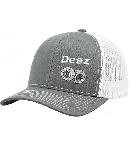 Amazon.com: Deez Embroidered Premium Quality Adjustable Hat, Funny