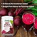 100% Natural Beet Root Powder | Superior Beet Juice by Parker Naturals. Big 300 Grams/30 Servings Natural Anti-inflammatory, Better Heart Health, Improved Athletic Endurance Supports Nitric Acid Level