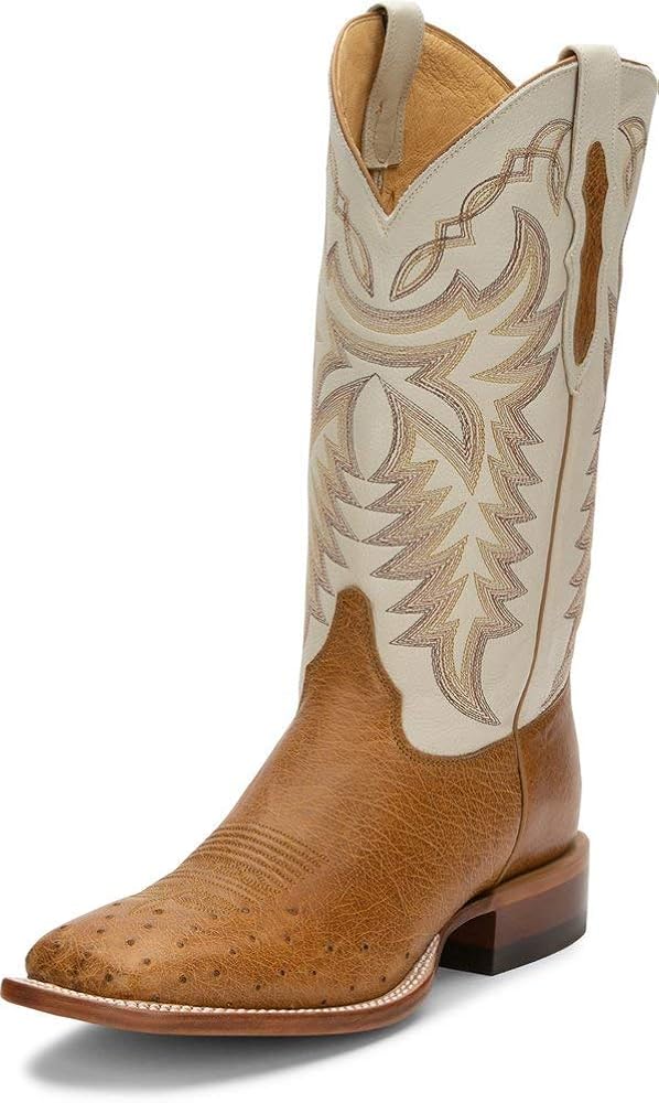 Amazon Com Justin Men S Pascoe Antique Saddle Western Boot Wide