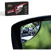 Superfan Blind Spot Mirrors for Cars by Safe View Company – Real Convex Glass for Clear Wide Angle Vision – Safer Lane Change