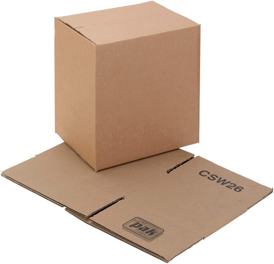 Swiftpak CSW04 Single Wall Carton, 102mm x 102mm x 102mm, Pack of 25