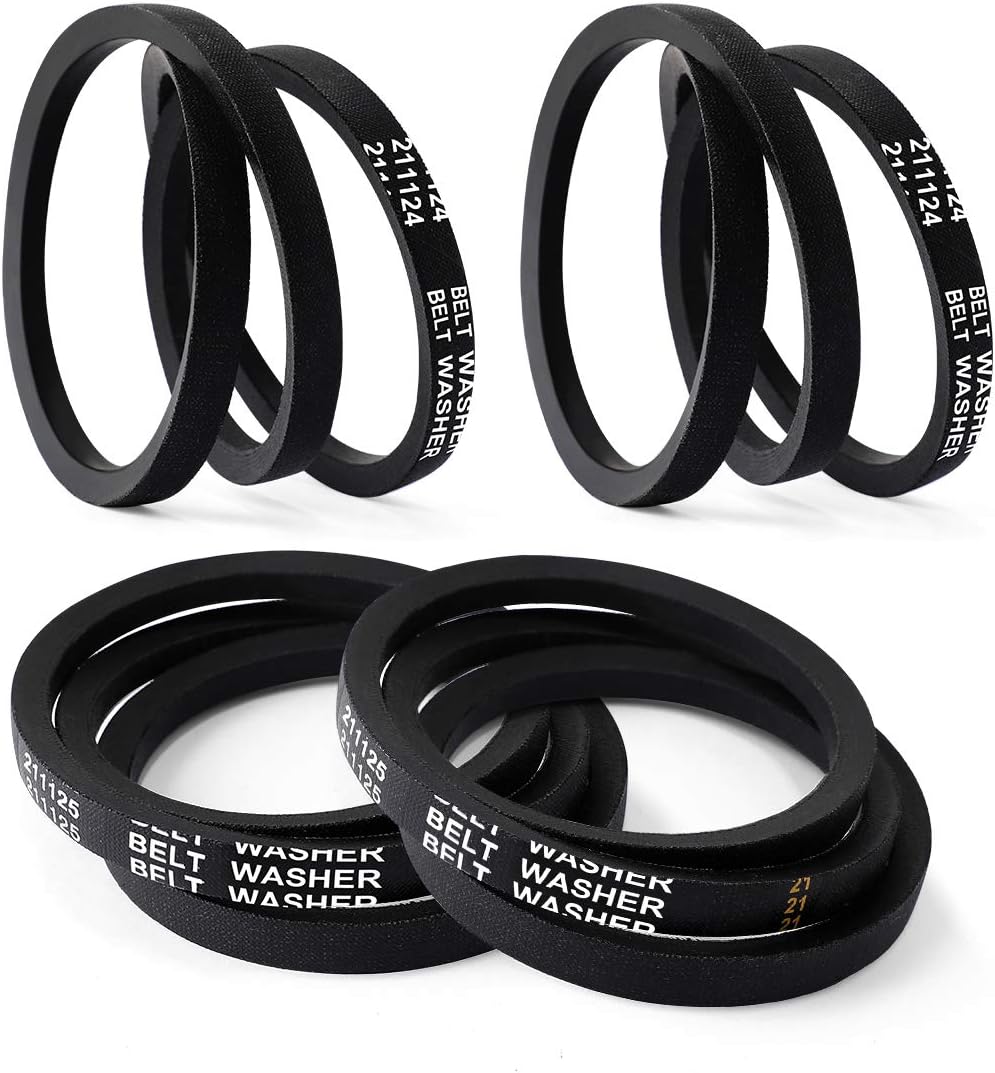 12112425 Washer Belt Kit,LANMU Replacement Washer Belt