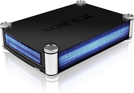 Icy Box Ib 550stu3s Externes Gehause Fur 5 25 Blu Ray Amazon De Elektronik