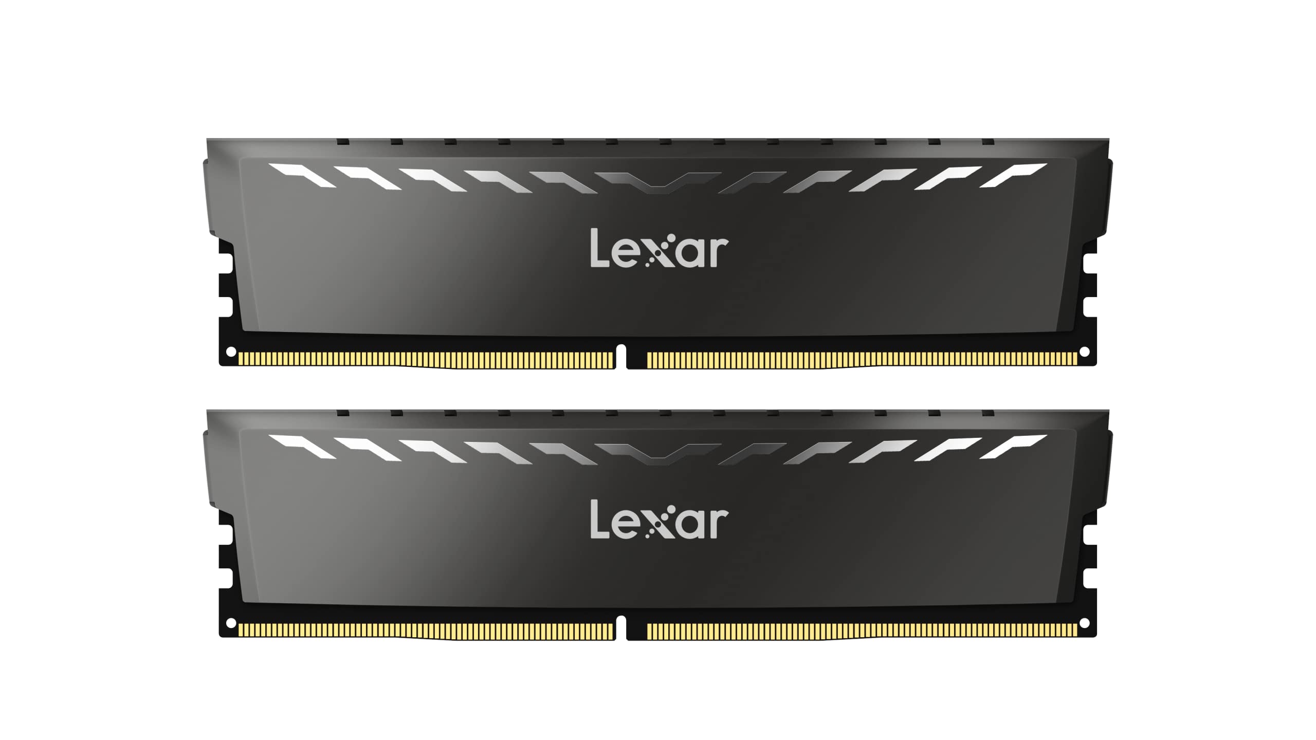 Lexar THOR DDR4 RAM 16GB Kit (2x8GB) 3200 MHz, DRAM 288-Pin UDIMM Desktop Memory, XMP 2.0 High Performance Computer Memory, CL16-18-18-38, 1.35V (LD4BU008G-R3200GDXG)