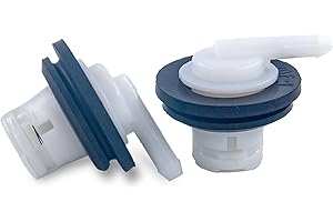 Suspenix 2pcs Fuel Tank Vent Valve, Gas Tank Vent Rollover Valve with Grommet Seal Kit Compatible with Jeep 84-96 Cherokee XJ Wagoneer, 86-92 Comanche MJ, 93-96 Grand Cherokee ZJ, 87-95 Wrangler YJ