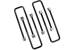 Square U Bolts 12.5" Extra Long Certified OEM Factory Material Set of 4 Made in USA