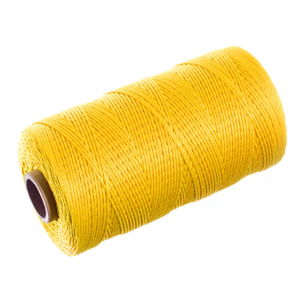 Paracord Planet Braided Nylon Mason Line - Twine String for Marine, Masonry, Crafting, Gardening Uses