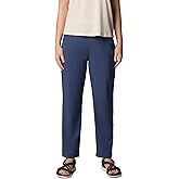 Columbia Womens All Seasons Pull-On Pant, Nocturnal, Large