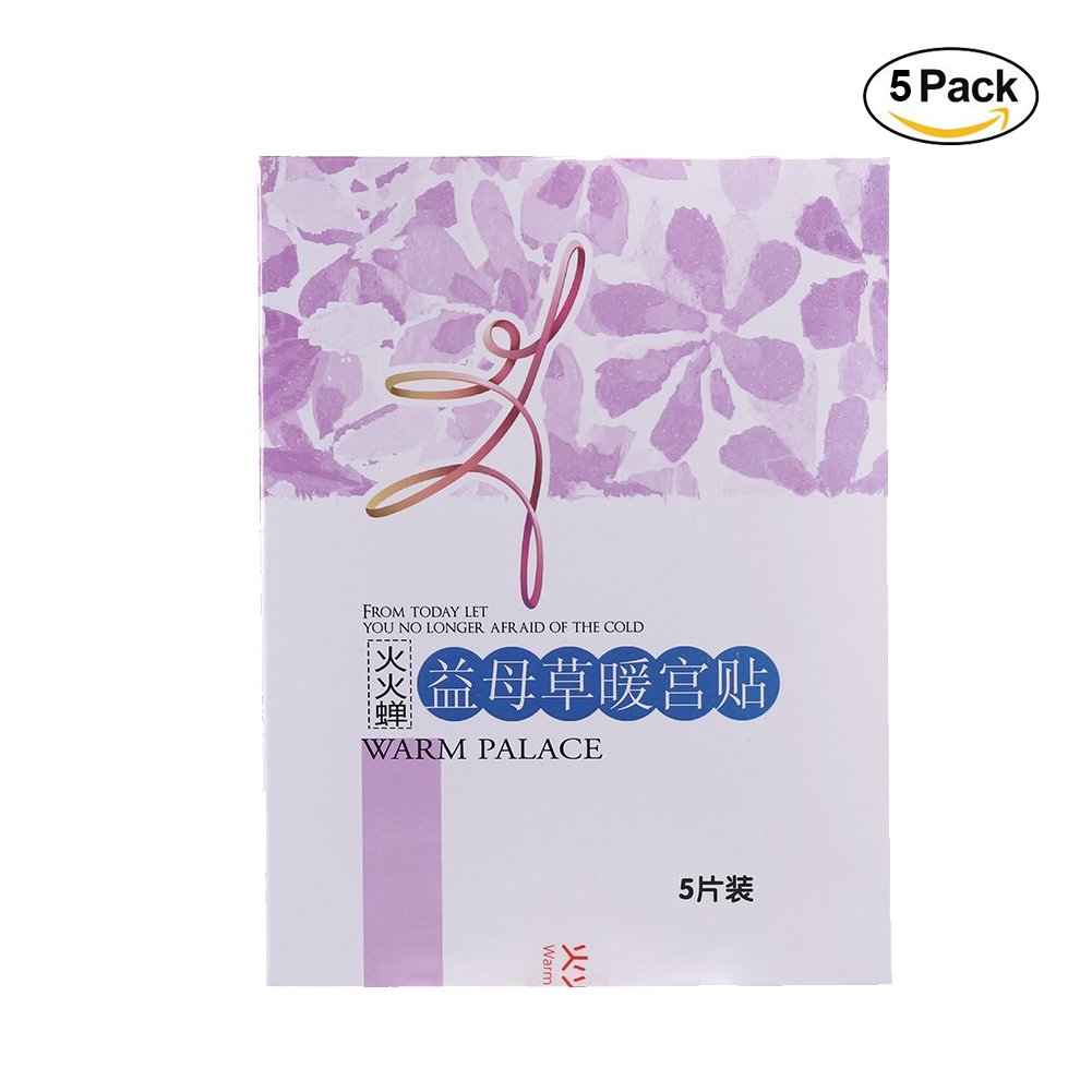 La Thérapie Naturelle de Chaleur pour le Soulagement de Dysmenorrhée la Crampe Menstruel le Coussin de Soulagement de Douleur pour l\'Abdomen, le Dos et la Douleur de Période - 5/ paquet