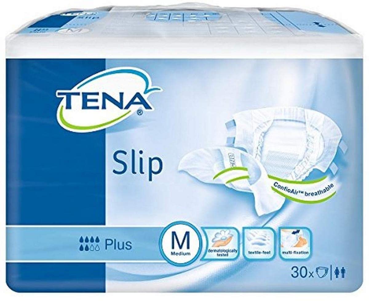 Tena Medium Slip Plus - 30 Diapers