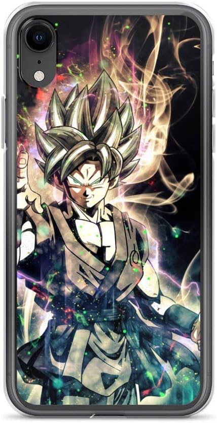 Amazon Com Iphone Xr Case Anti Scratch Japanese Comic Transparent Cases Cover Goku Anime Manga Graphic Novels Crystal Clear