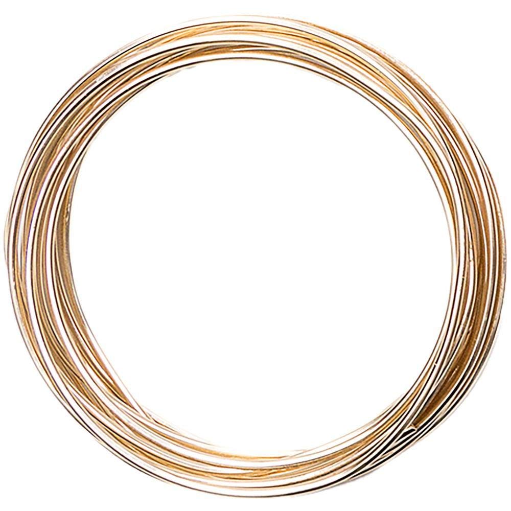 American Crafts WE R Memory Keepers Happy JIG Color Wire 6YDS, Gold, 12.7 x 9.1 x 1.5 cm