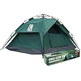 Pop Up Tent 2/3 Person Instant Camping Tent - Quick Setup Small Tent for Camping - Easy Set Up Fully Waterproof with Double W