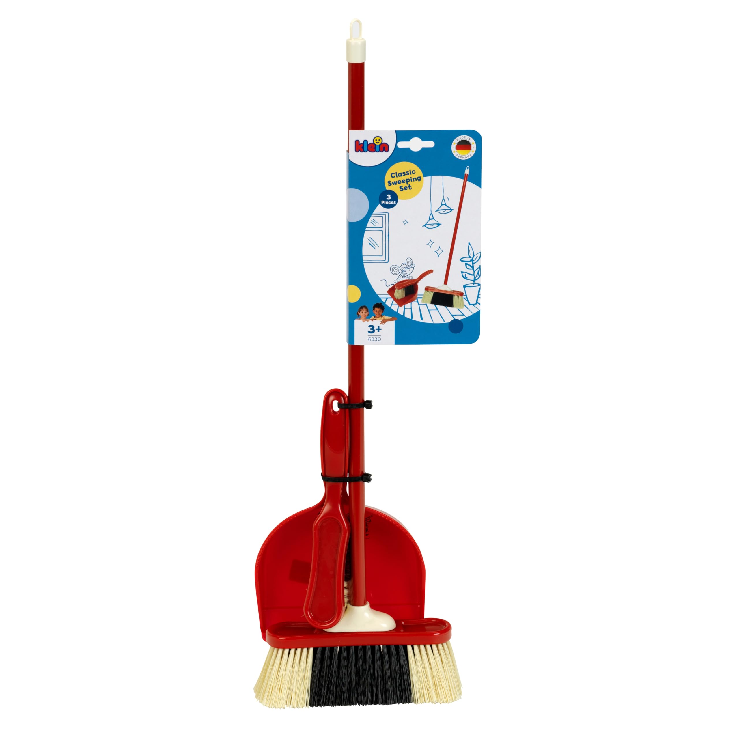 Theo Klein 6330 - Classic Sweeping Set with 3 Pieces, Toy