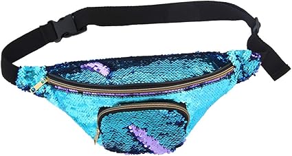 mermaid sequin fanny pack