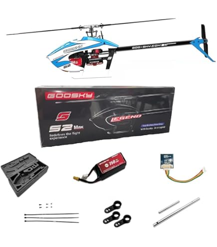 Amazon.com: Goosky Legend S1 Electric Micro Aerobatic 3D 100 Size