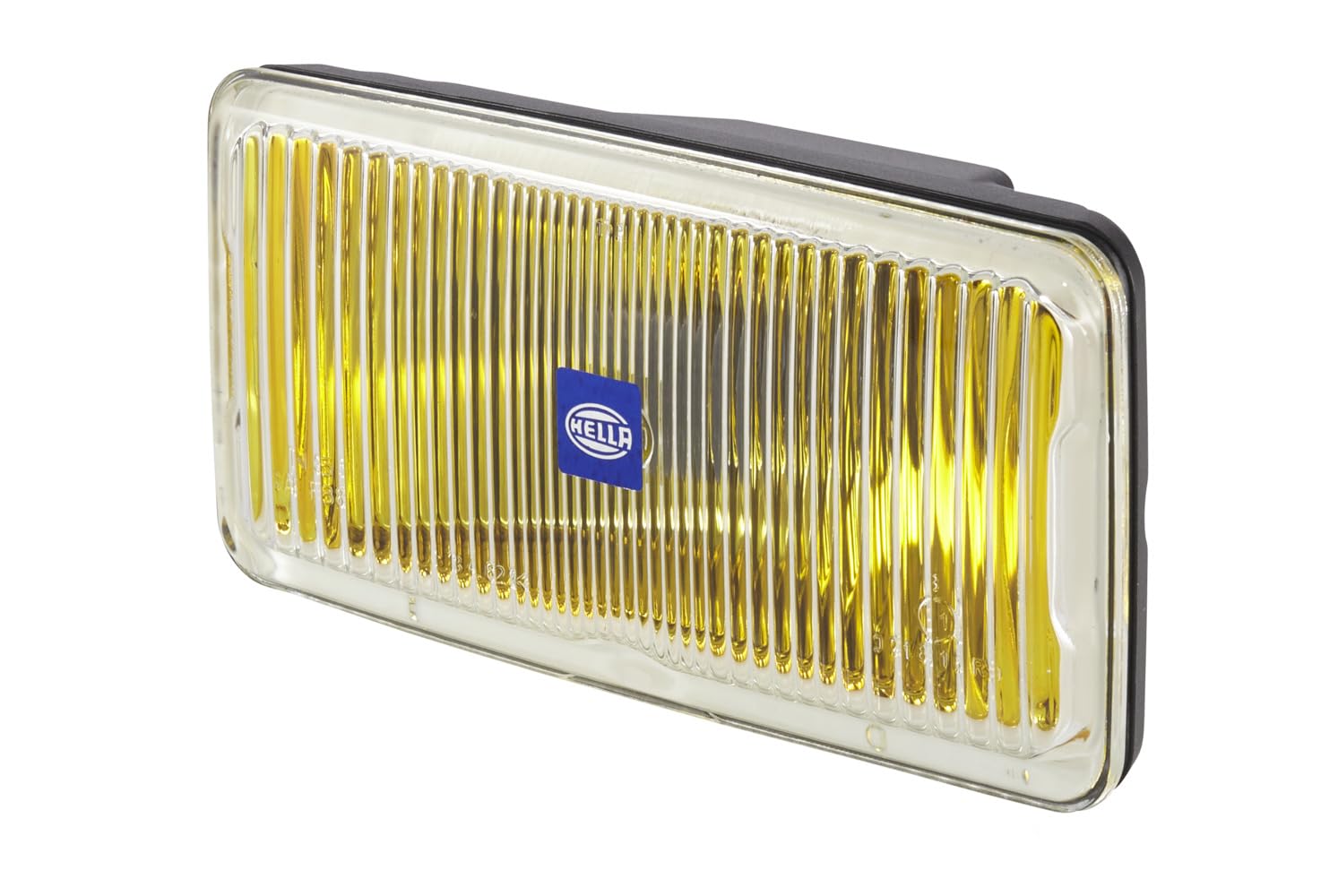 HELLA 1ND 005 700-421 Halogen-Front Fog Light - Comet 550 - 12V - rectangular - mounting - Clear diffusing lens - Lens Colour: Yellow - right/left