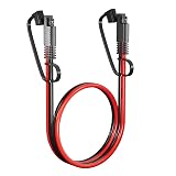 SAE Extension Cable 12AWG, SNLLMZI SAE to SAE Extension Cord DC Power Automotive Extension Cable for Solar Panels,Cars, RVs,Trucks,Boats, etc (3.3FT)