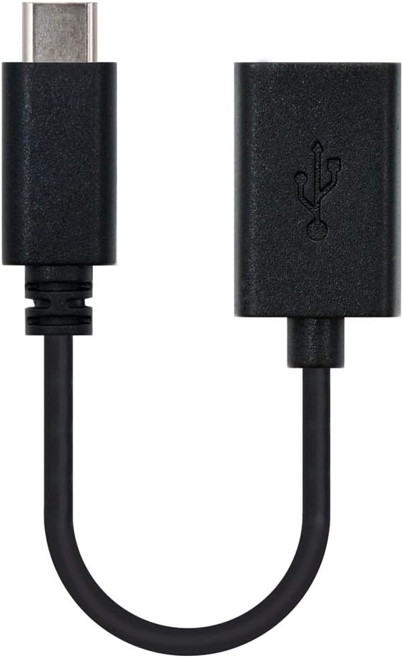NANOCABLE USB 2.0 USB A male to female black, 0.15 m 0.15 m USB Cable, USB (Cables 0.15 m 0.15 m, c, usb a, USB 2.0