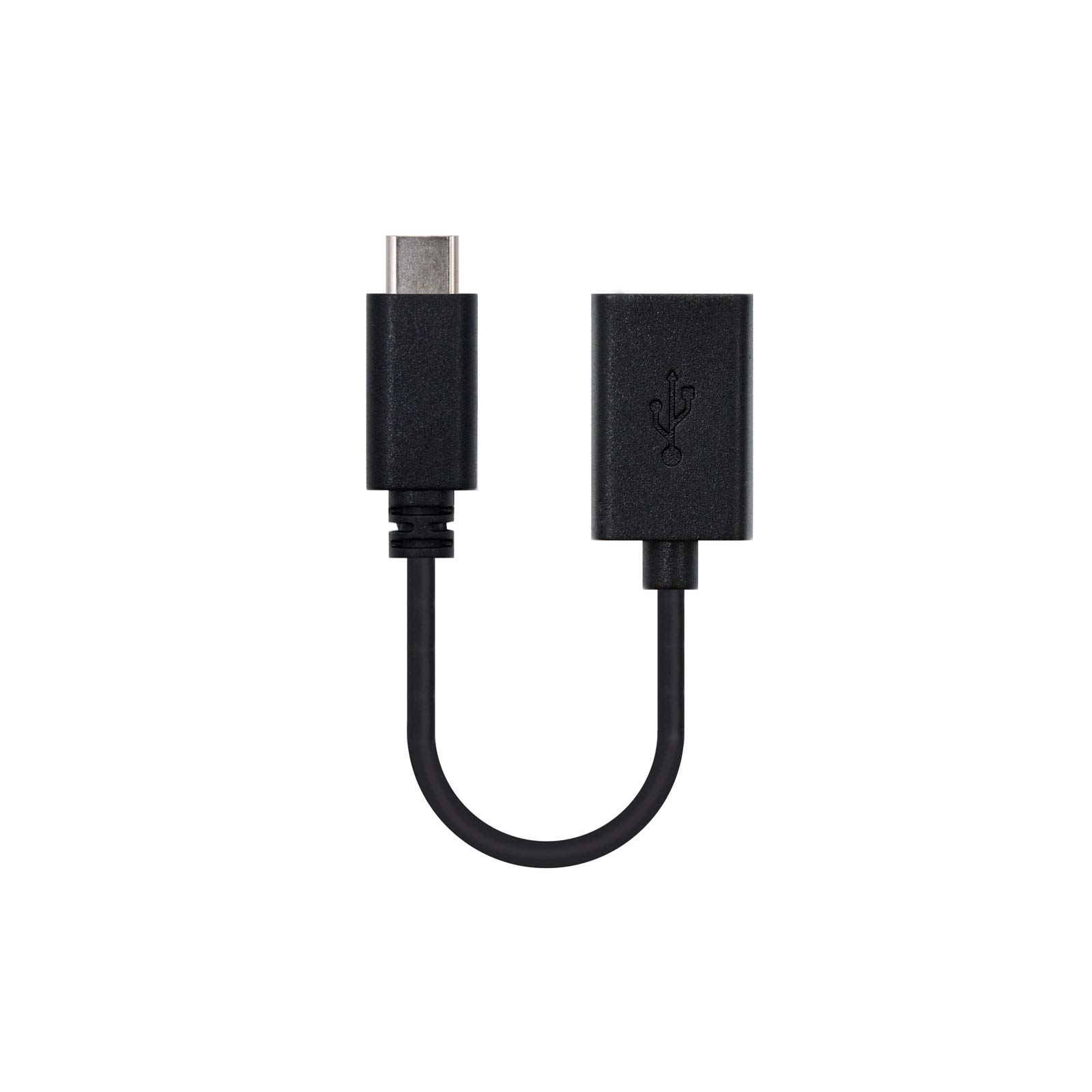 NANOCABLE USB 2.0 USB A male to female black, 0.15 m 0.15 m USB Cable – USB (Cables 0.15 m 0.15 m, c, usb a, USB 2.0, USB Male/Female, Black)