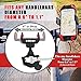 HiiGuy Universal Phone Bike Mount, Fits iPhone 11, Black