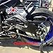 Shogun Yamaha YZF-R6 R6 2017 2018 2019 2020 Swingarm Spools - Sliders - Black - 701-0659 - MADE IN THE USA