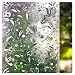 LEMON CLOUD 3D Window Film No Glue Static Decorative Privacy Films Window Frost Film for Glass (17.7In. by 78.7In)