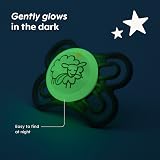 MAM Perfect Night Soothers 0-6 Months 2 Pack Glow in Dark Dummies view 3