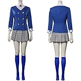 Xuminvty Ronnie Cosplay Costume Heathers Musical Costume Skirt Womens Halloween Stage Dress Full Set Outfit