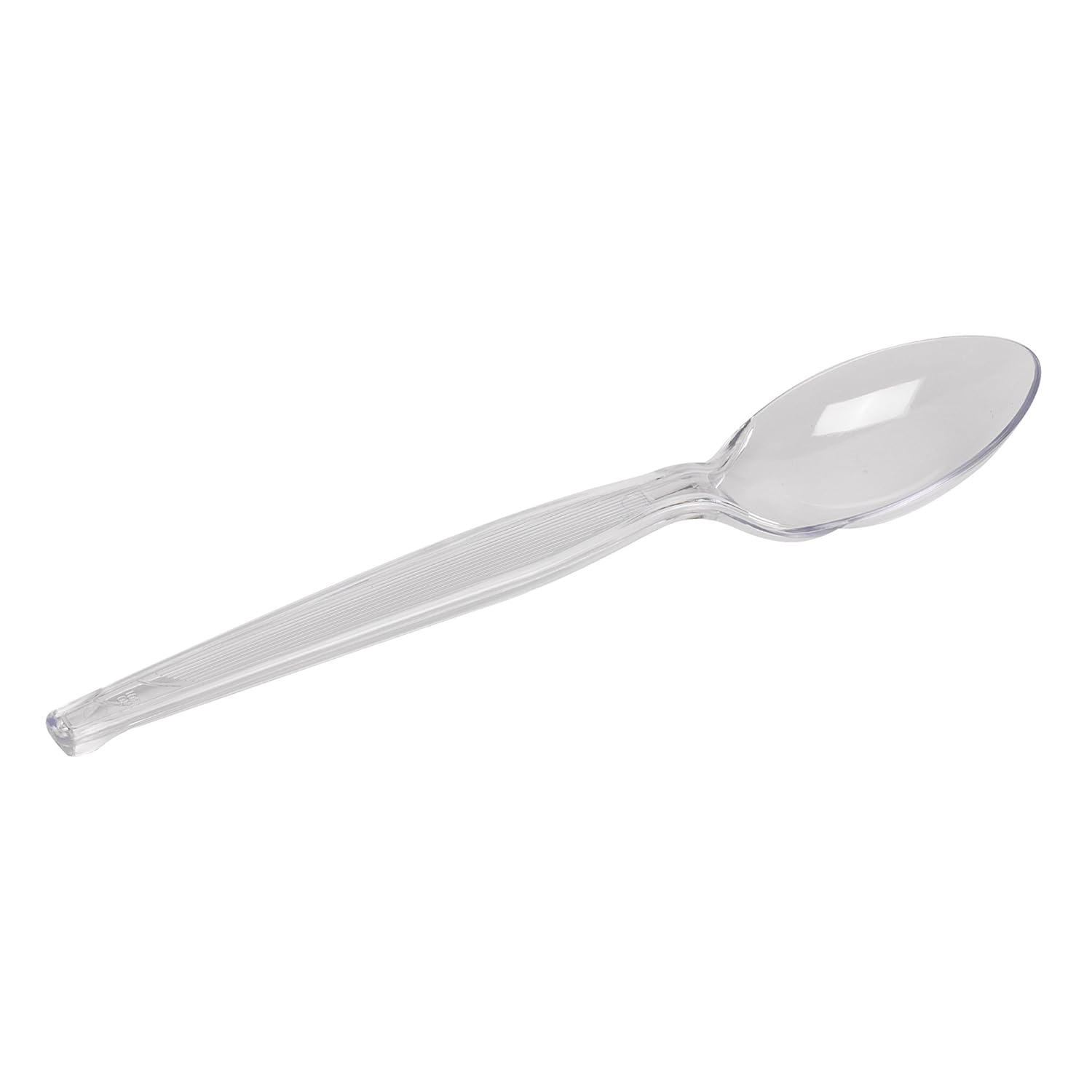 Dixie 6" HeavyWeight Polystyrene Plastic Teaspoon by GP PRO