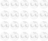 Norjews 20 Pack UK Plug Socket Covers White Child Safety Socket Protectors view 2