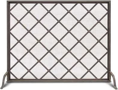 Antichispas Salvachispas Pantalla de Chimenea Decor de Metal Al Aire