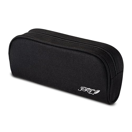 Paperchase black nylon multi pencil case Amazon.co.uk Office Products