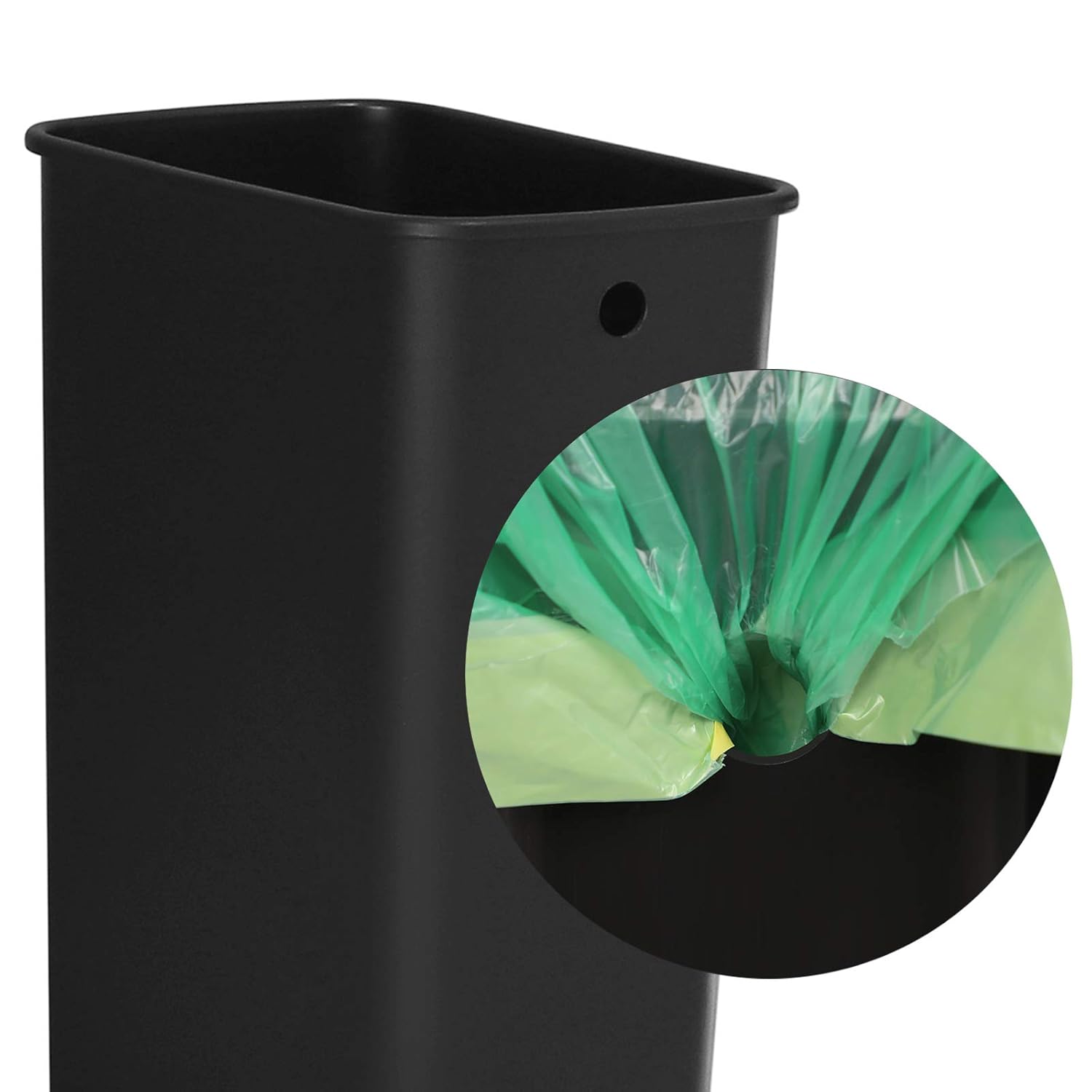 SONGMICS Basurero Con 2 Compartimientos De 20L Basurero De Reciclaje De