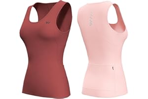 Wulibike Sleeveless Cycling Jersey Women Running Shirts Vest bike top Summer Biking tank Basic Top With Pockets