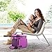 Ramaka Solutions – Insulated Lunch Bag Box, Extra Large Cooler Tote for Men, Women– Stain Resistant Nylon, 5 Compartments, Padded Grab Handle, Non-Toxic Liner, Adjustable Detachable Shoulder Strap Pad