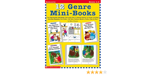 Amazon Com 12 Genre Mini Books 0078073309627 Franco Betsy Books