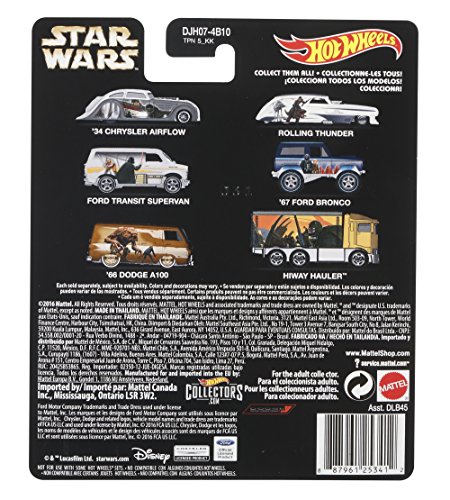 Hot Wheels Star Wars Ralph McQuarrie 66 Dodge A100 Vehicle