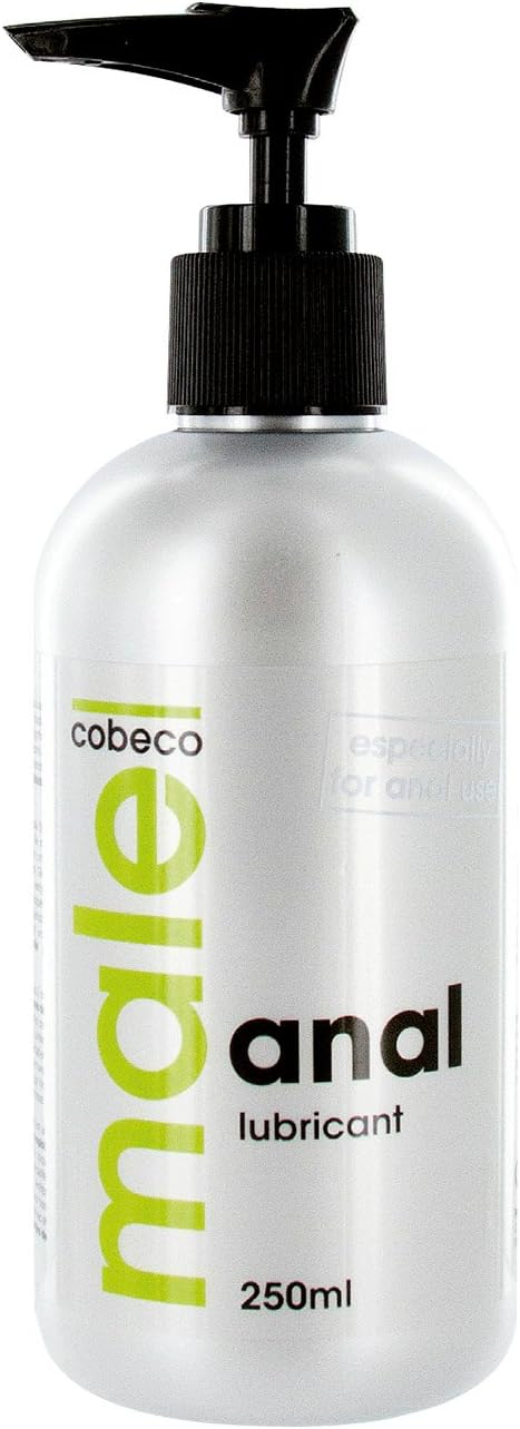 Male Cobeco Anal Lubricant Thick 250ml, Transparent, 250 ml (Pack of 1)