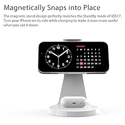 3 in 1 Charging Station for Apple Devices,Mag-Safe