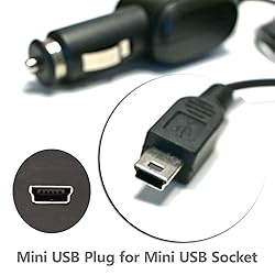 EDO Tech 10 Ft Mini USB Car Charger Cord for Uniden