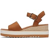 TOMS Women’s Diana Mule Wedge Sandal, Comfortable Slip-On with Cushioned Midsole & Wedge Heel for Day-to-Night Wear
