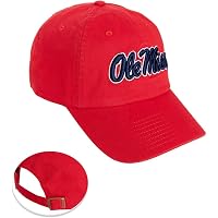 Desert Cactus University Of Houston Cougars Baseball Hat – Adjustable Cloth Strap, Embroidered Logo (Red)