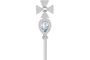 CiBiZi Fairy Princess Wands Queen King Costume Scepter Wands for Pageant Role Play Wedding Halloween Prom