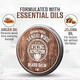 Viking Revolution Beard Balm Natural Argan Jojoba Oils 57 g Sandalwood view 5