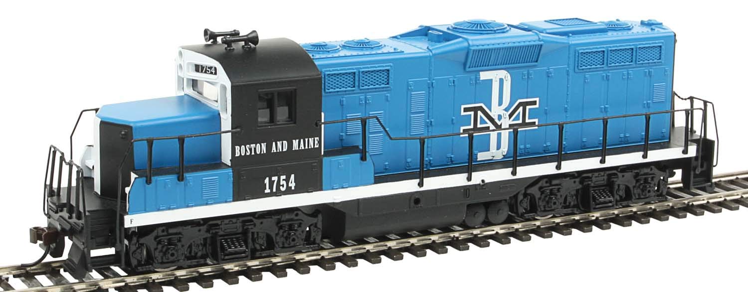 Walthers, Inc. Standard DC Boston & Maine #1754 Train, Blue/Black/White
